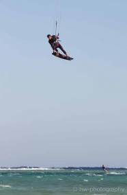 kitesurfing in Sharm